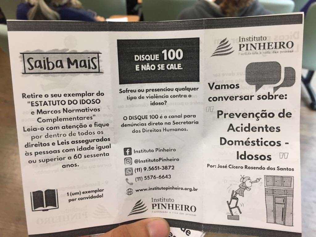 Prevenção de Quedas e Acidentes Domesticos